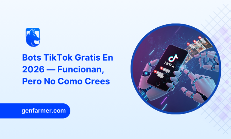Bots TikTok Gratis En 2026 — Funcionan, Pero No Como Crees